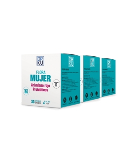 probiotics flora mujer pack 3x2 3 month treatment